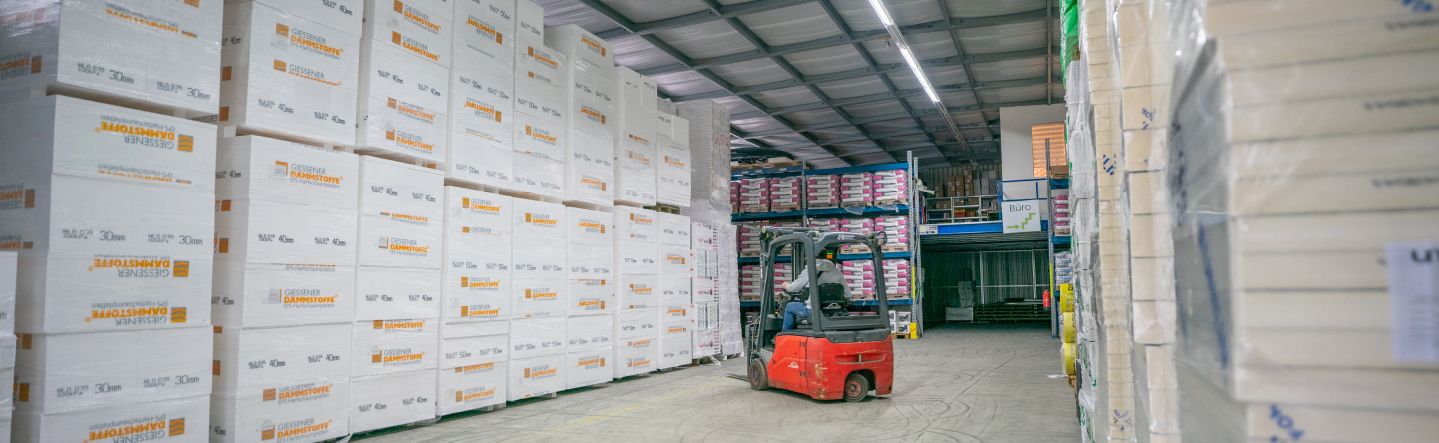 Boden & Keller im Lager von Bauer in Walldorf